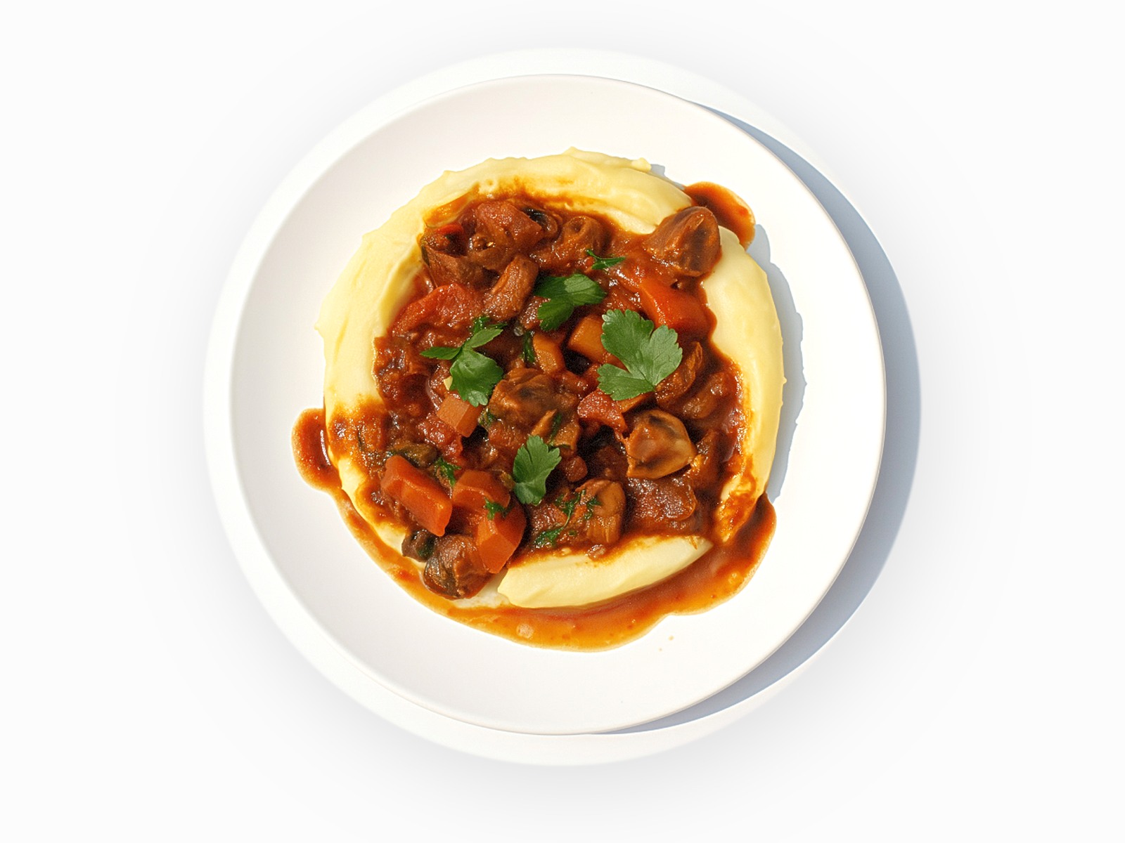 Beef Bourguignon with Mash